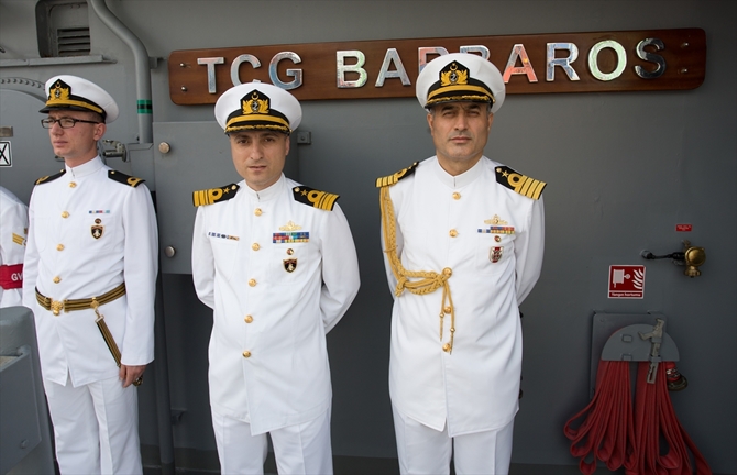 TCG Barbaros Fırkateyni Kazablanka'da galerisi resim 4