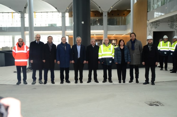 Ahmet Arslan İstanbul Yeni Havalimanı'nı ziyaret etti galerisi resim 5