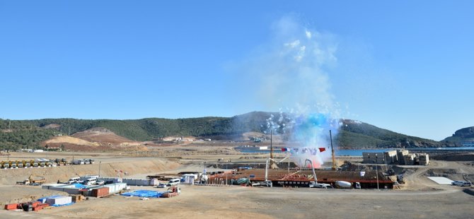 Akkuyu Nükleer Santrali'nin temeli atıldı