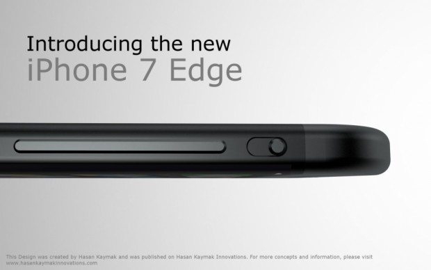 Türk tasarımcı iPhone 7 edge konseptini böyle çizdi galerisi resim 1