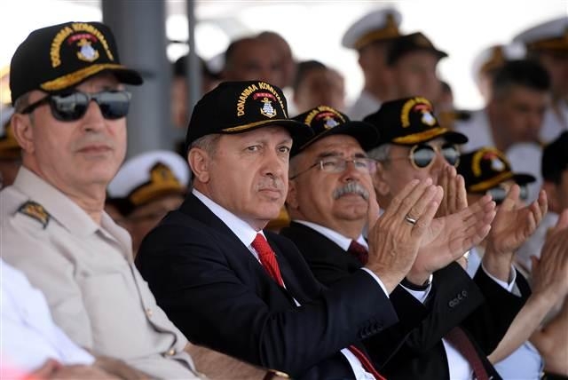 Cumhurbaşkanı Recep Tayyip Erdoğan, Denizkurdu 2015 Tatbikatı'nı iz galerisi resim 27