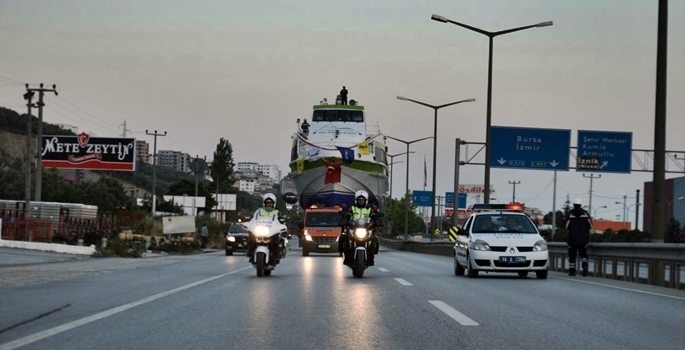 Gemi karadan böyle taşındı galerisi resim 7