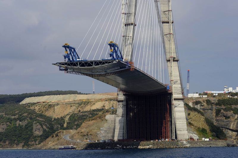 Yavuz Sultan Selim Köprüsü'nde çalışmalar hız kesmiyor galerisi resim 14