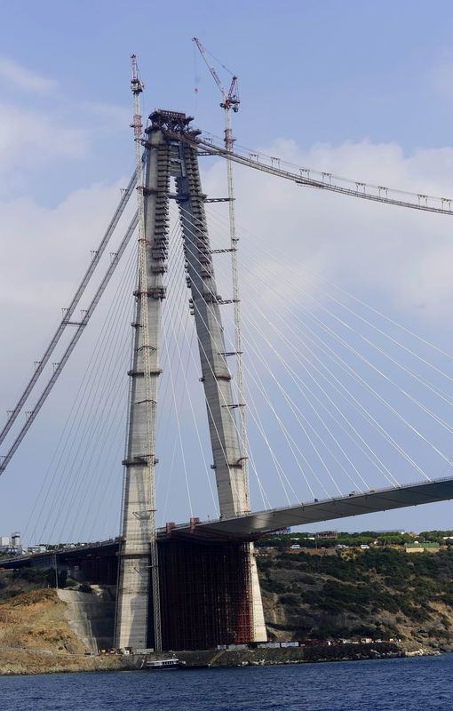 Yavuz Sultan Selim Köprüsü'nde çalışmalar hız kesmiyor galerisi resim 16