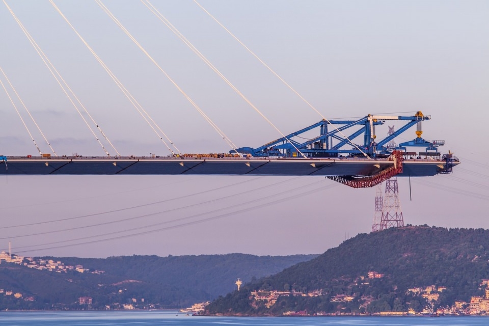 Yavuz Sultan Selim Köprüsü'nde çalışmalar hız kesmiyor galerisi resim 23