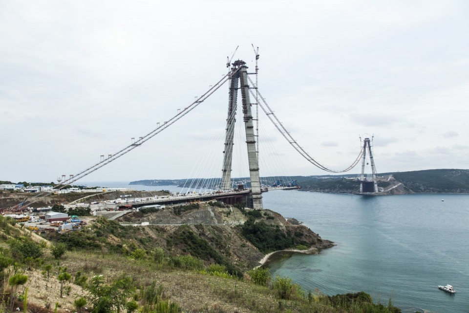 Yavuz Sultan Selim Köprüsü'nde çalışmalar hız kesmiyor galerisi resim 40