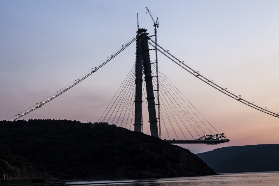 Yavuz Sultan Selim Köprüsü'nde çalışmalar hız kesmiyor galerisi resim 49