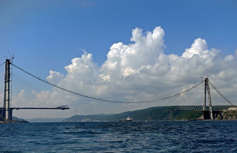 Yavuz Sultan Selim Köprüsü'nde çalışmalar hız kesmiyor galerisi resim 8