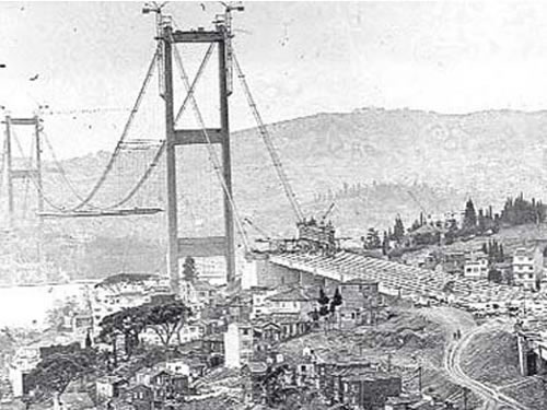 Boğaziçi Köprüsü 42 yıl önce böyle yapıldı galerisi resim 2