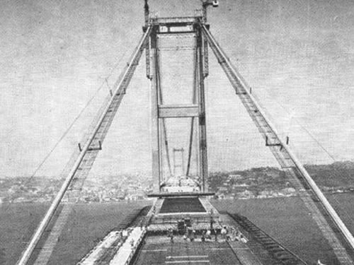 Boğaziçi Köprüsü 42 yıl önce böyle yapıldı galerisi resim 7