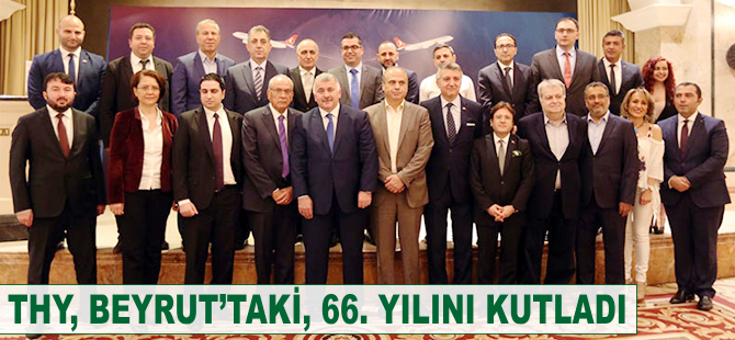 THY Lübnan'daki 66. yılını kutladı