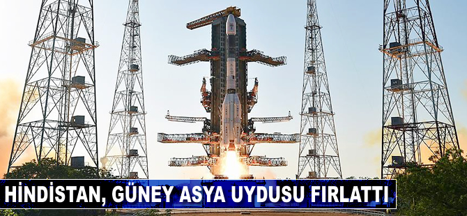 Hindistan Güney Asya uydusu fırlattı