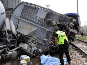 Kırıkkale'de tren kazası: 1 ölü, 3 yaralı