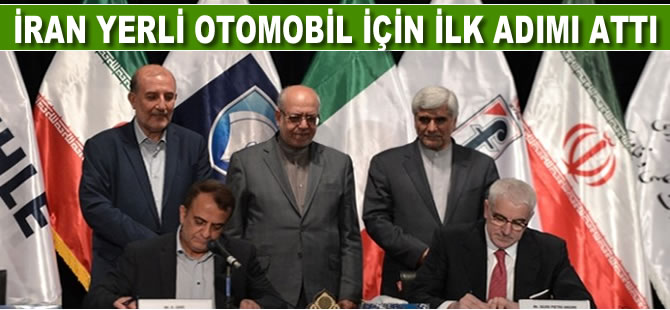 İran, yerli otomobil için ilk adımı attı