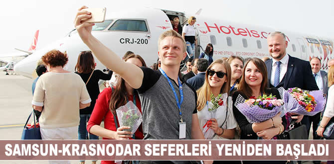 Samsun-Krasnodar seferleri yeniden başladı