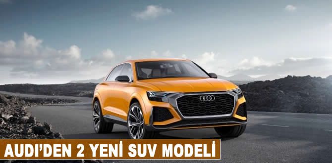 Audi’den 2 yeni SUV modeli