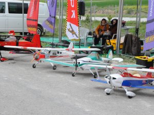 Sivrihisar'da model uçak ve helikopter festivali