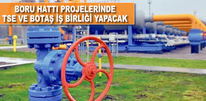 Boru hattı projelerinde TSE ve BOTAŞ iş birliği yapacak