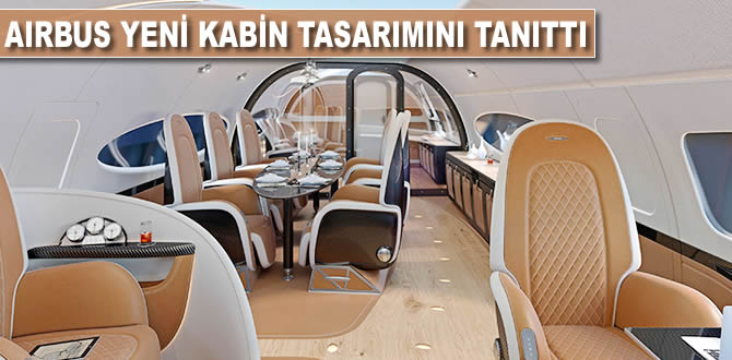 Airbus yeni kabin tasarımını tanıttı