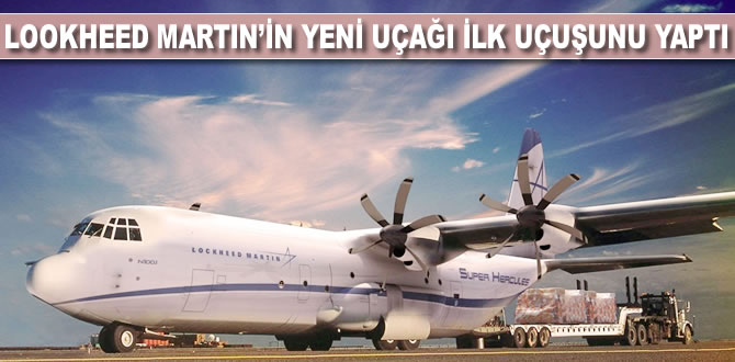 Lookheed Martin'in yeni uçağı ilk uçuşunu yaptı