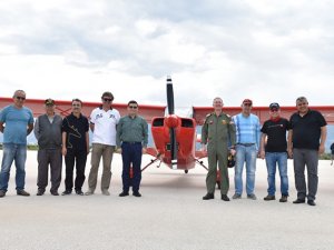 Pilotlar Antalya'da yarıştı