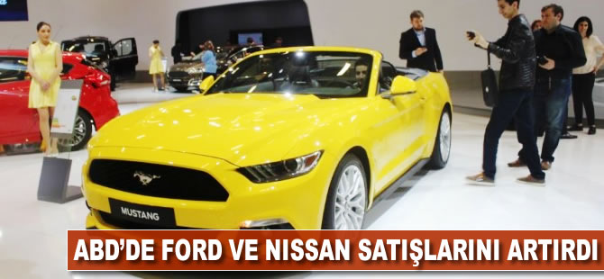 ABD'de Ford ve Nissan satışlarını artırdı