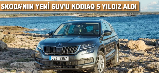 Skoda’nın yeni SUV'u Kodiaq, Euro NCAP’tan 5 yıldız aldı