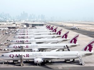 Qatar Airways yasak sonrası rota değiştirdi