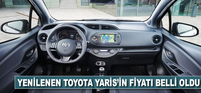Yenilenen Yaris'in fiyatı belli oldu