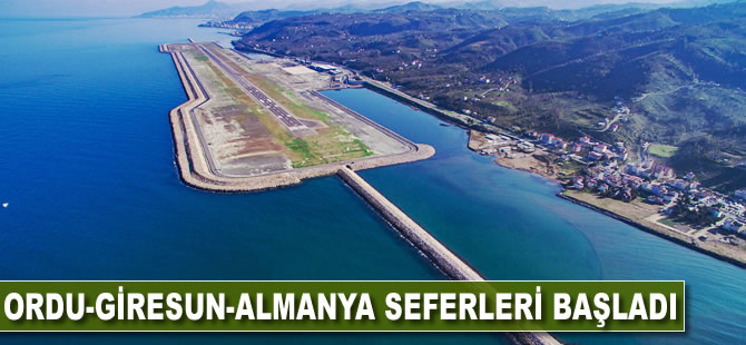 Ordu-Giresun-Almanya seferleri başladı