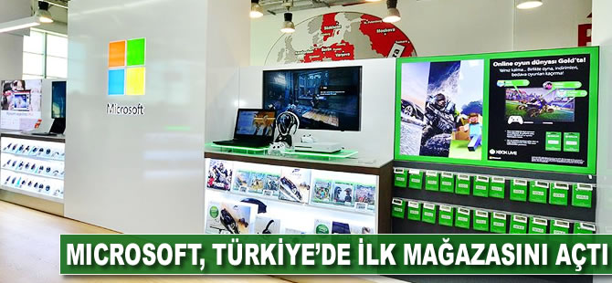 Microsoft Türkiye'de ilk mağazasını açtı