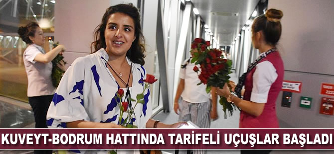 Kuveyt-Bodrum hattında tarifeli uçuşlar başladı