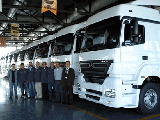 Mercedes-Benz Türk Kamyon'dan teslimat
