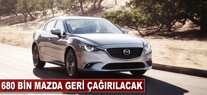 680 bin Mazda geri çağrılacak