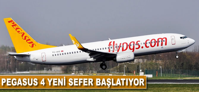 Pegasus 4 yeni sefer başlatıyor
