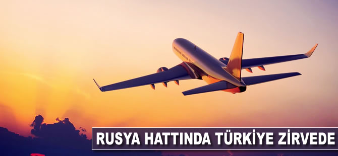 Rusya hattında Türkiye zirvede
