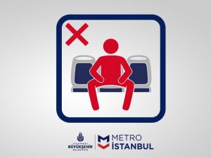 Metro İstanbul'dan 'yayılarak oturma' uyarısı