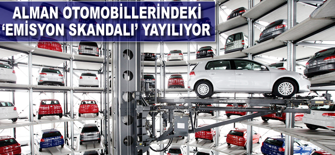 Alman otomobillerindeki 'emisyon skandalı' yayılıyor