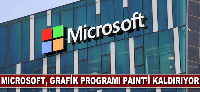 Microsoft grafik programı Paint'i kaldırıyor