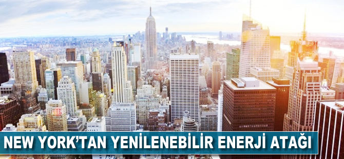 New York'tan yenilenebilir enerji atağı