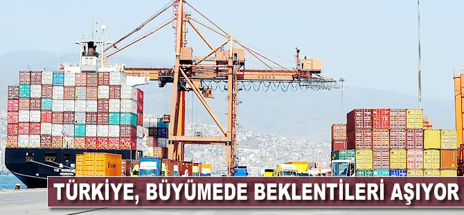 Türkiye büyümede beklentileri aşıyor