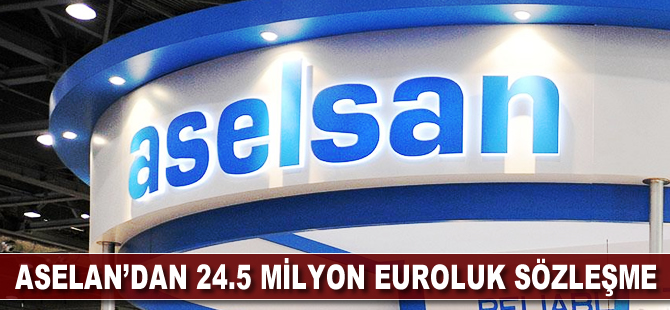 ASELSAN'dan 24.5 milyon avroluk sözleşme