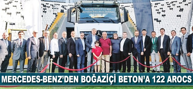 Mercedes-Benz'den Boğaziçi Beton'a 122 Arocs