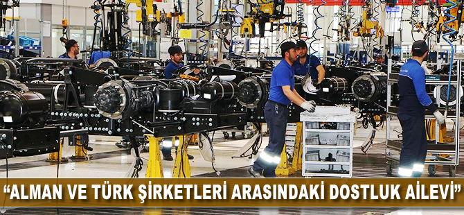 'Alman ve Türk şirketleri arasındaki dostluk ailevi'