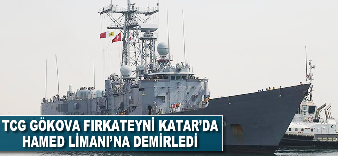 TCG Gökova Fırkateyni Katar'da