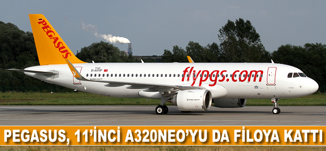 Pegasus 11'inci A320NEO'yu da filosuna kattı