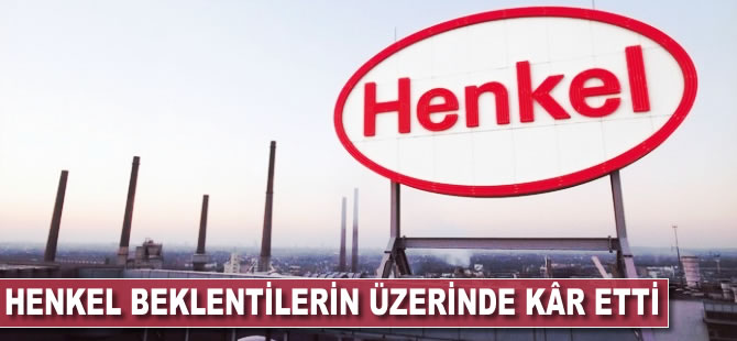 Henkel, beklentilerin üzerinde kâr etti
