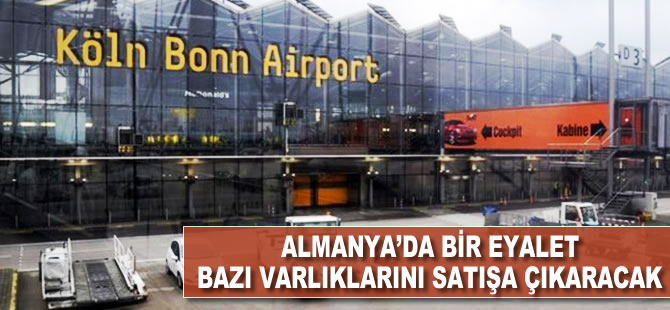 Almanya'da bir eyalet bazı varlıklarını satışa çıkaracak