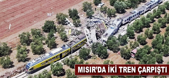 Mısır'da tren kazası: 49 ölü