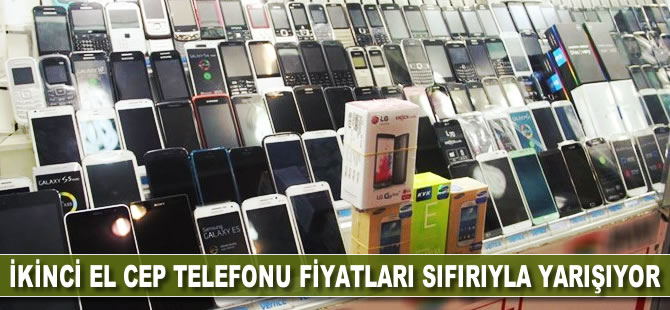 İkinci el cep telefonu fiyatı sıfırıyla yarışıyor